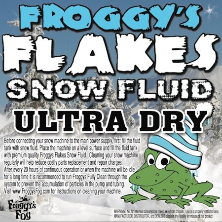 Froggy'S Fog Ultra Dry Snow Fluid - 1 Gallon SN-UD-1